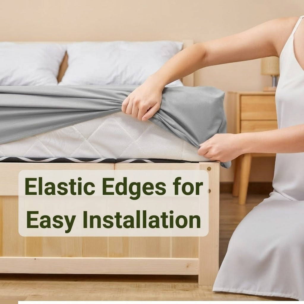 GroundingWell Fitted Sheet – elastic edges